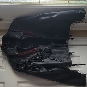 Women's XL leather jacket